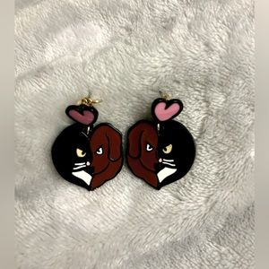 N2 BY LES NÉRÉIDES Earrings 🐱 ❤️🐶